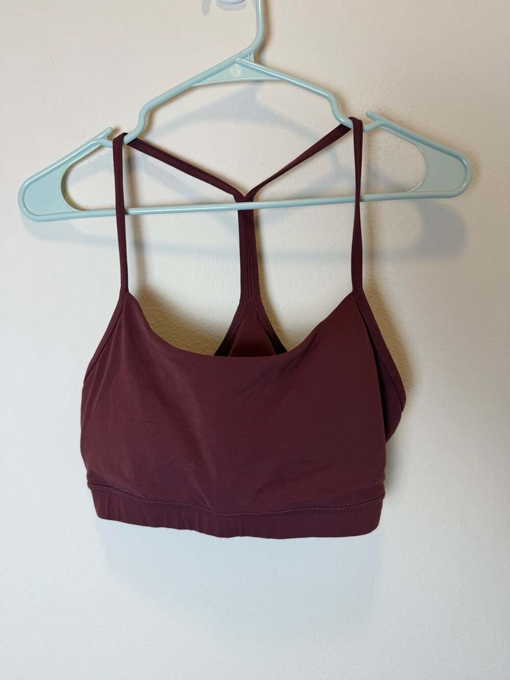 CRZ Yoga Butterluxe Sports Bra Maroon